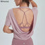 Blouse de sport à dos ouvert : débardeur respirant pour le gym et le yoga