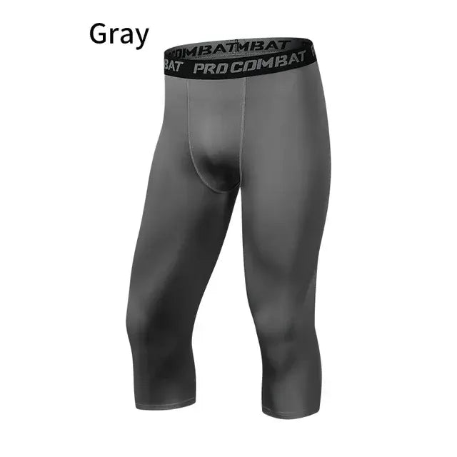 Collants 3/4 de gym pour hommes pour une performance active
