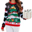 ASTANFY Women's Sequin Christmas Sweater - Holiday Pullover