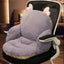 Coussin de Chaise Monobloc pour le Confort au Bureau et à Domicile