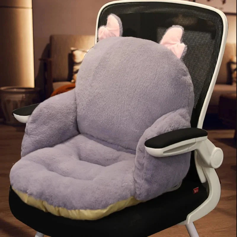 Coussin de Chaise Monobloc pour le Confort au Bureau et à Domicile