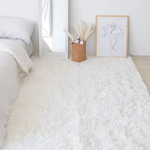 Alfombra de Moqueta Lujosamente Suave para Espacios de Vida Acogedores