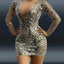Elegant Slim Gauze Hip Wrap Dress