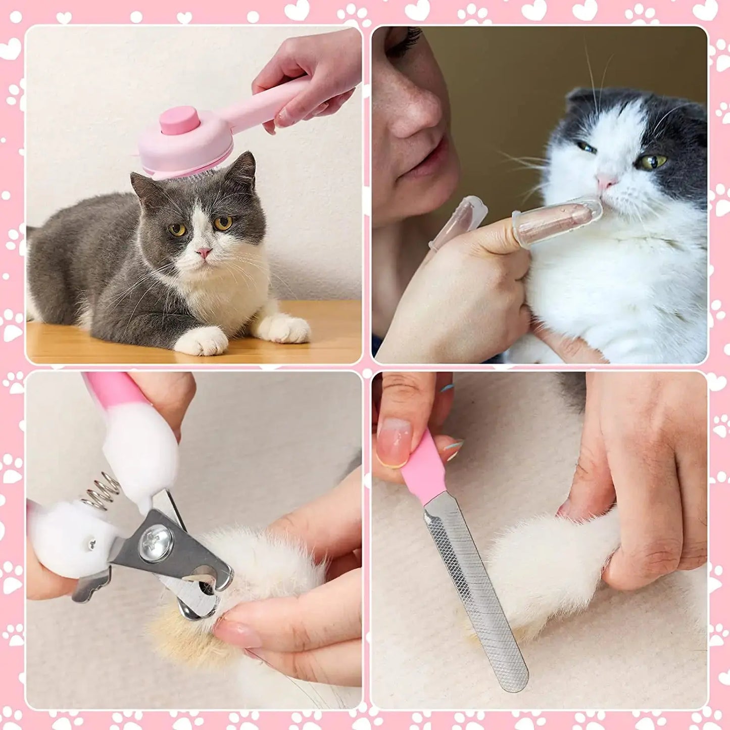 Cepillo para Mascotas de Pelo Premium para un Acicalamiento Sin Esfuerzo