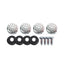 Juego de Marcos para Placas de Licencia con Brillantes Strass