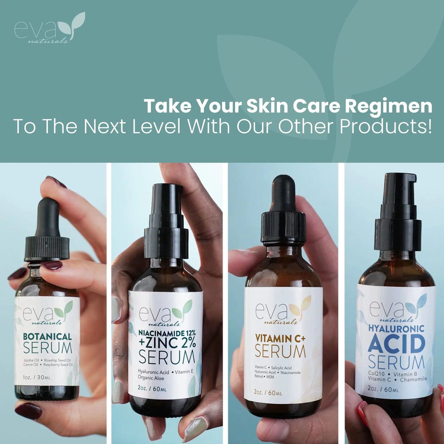Premium Vitamin C Face Serum with Niacinamide & Hyaluronic Acid