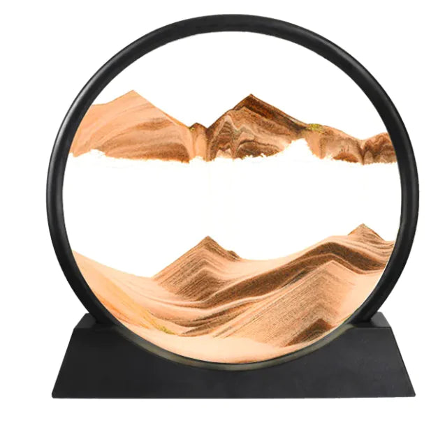 Ornements décoratifs en sable vivant pour la pièce