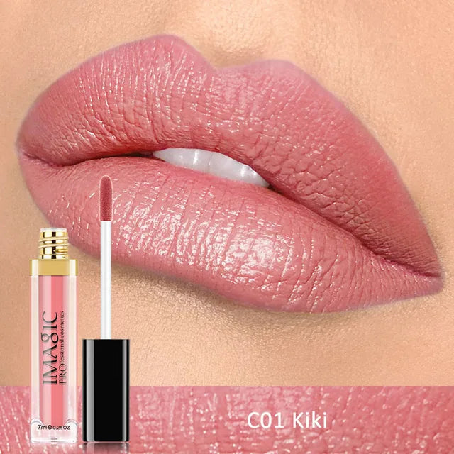 Rouge à lèvres liquide mat étanche IMAGIC - 12 couleurs