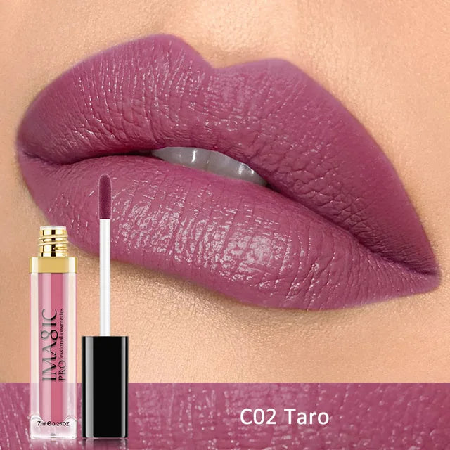 Rouge à lèvres liquide mat étanche IMAGIC - 12 couleurs
