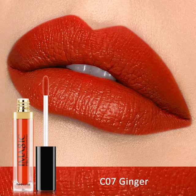Rouge à lèvres liquide mat étanche IMAGIC - 12 couleurs