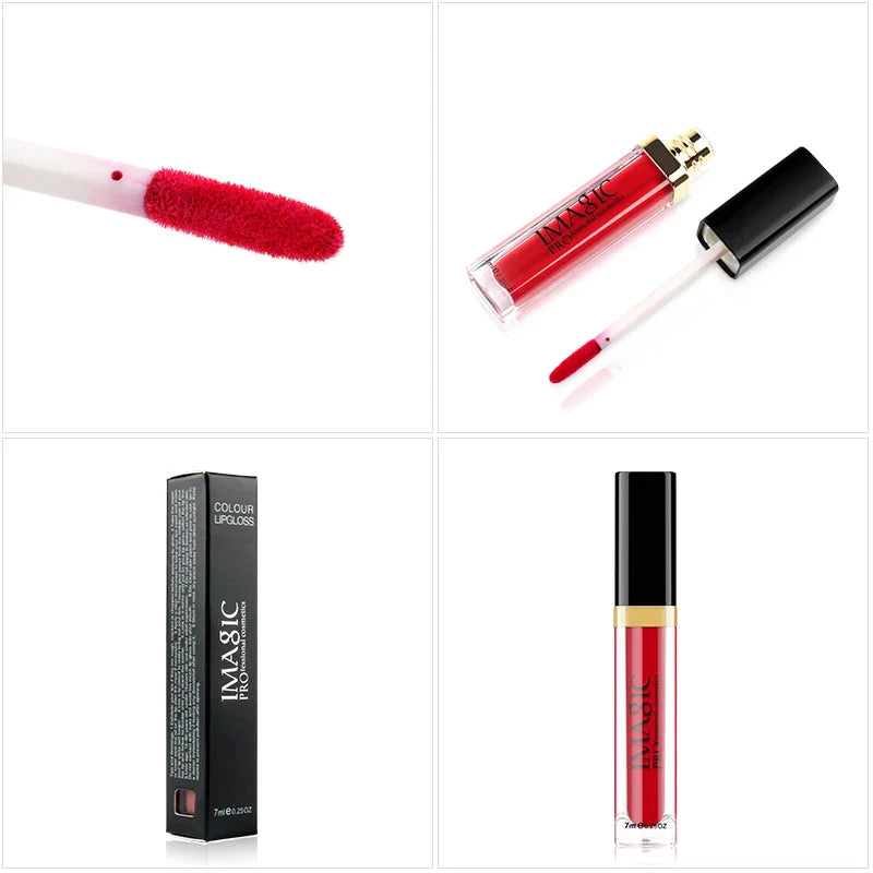 Rouge à lèvres liquide mat étanche IMAGIC - 12 couleurs