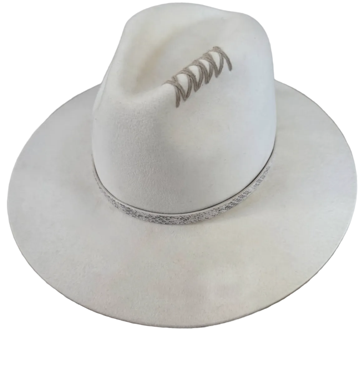 Bandeau de chapeau 2 en 1 et bracelet triple enroulé