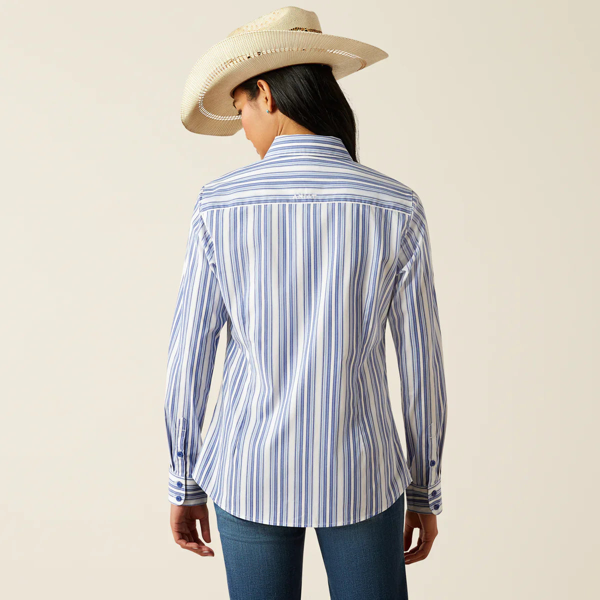 Ariat Women's Cobalt Stripe Kirby Shirt - Stylish & Comfortable - Korvel