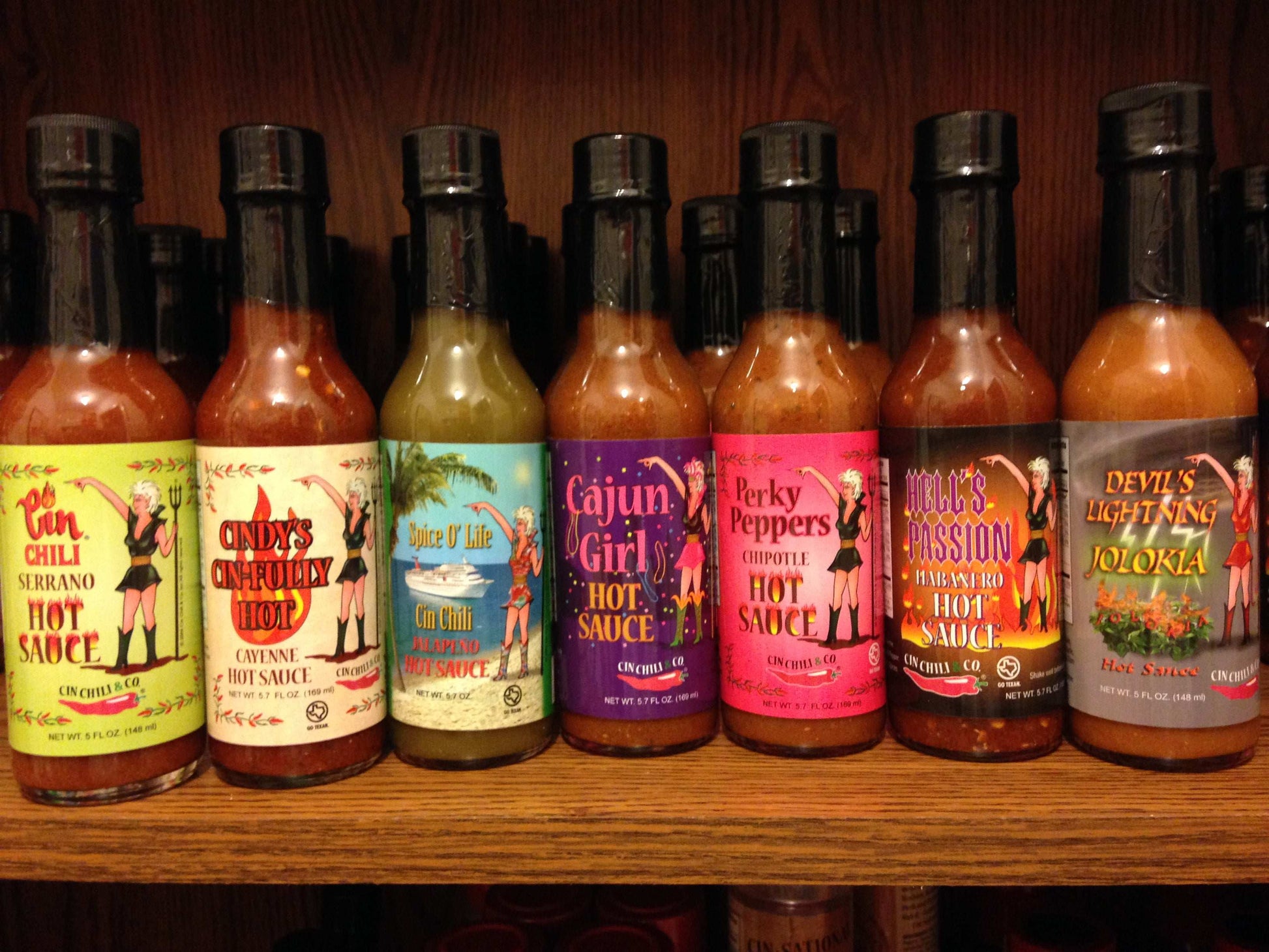 Cindy’s Hot Pack – 7 Gourmet Hot Sauces Variety Set - Korvel
