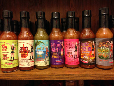 Cindy’s Hot Pack – 7 Gourmet Hot Sauces Variety Set - Korvel