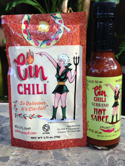 Cin Chili & Hot Sauce Taco Combo - Korvel
