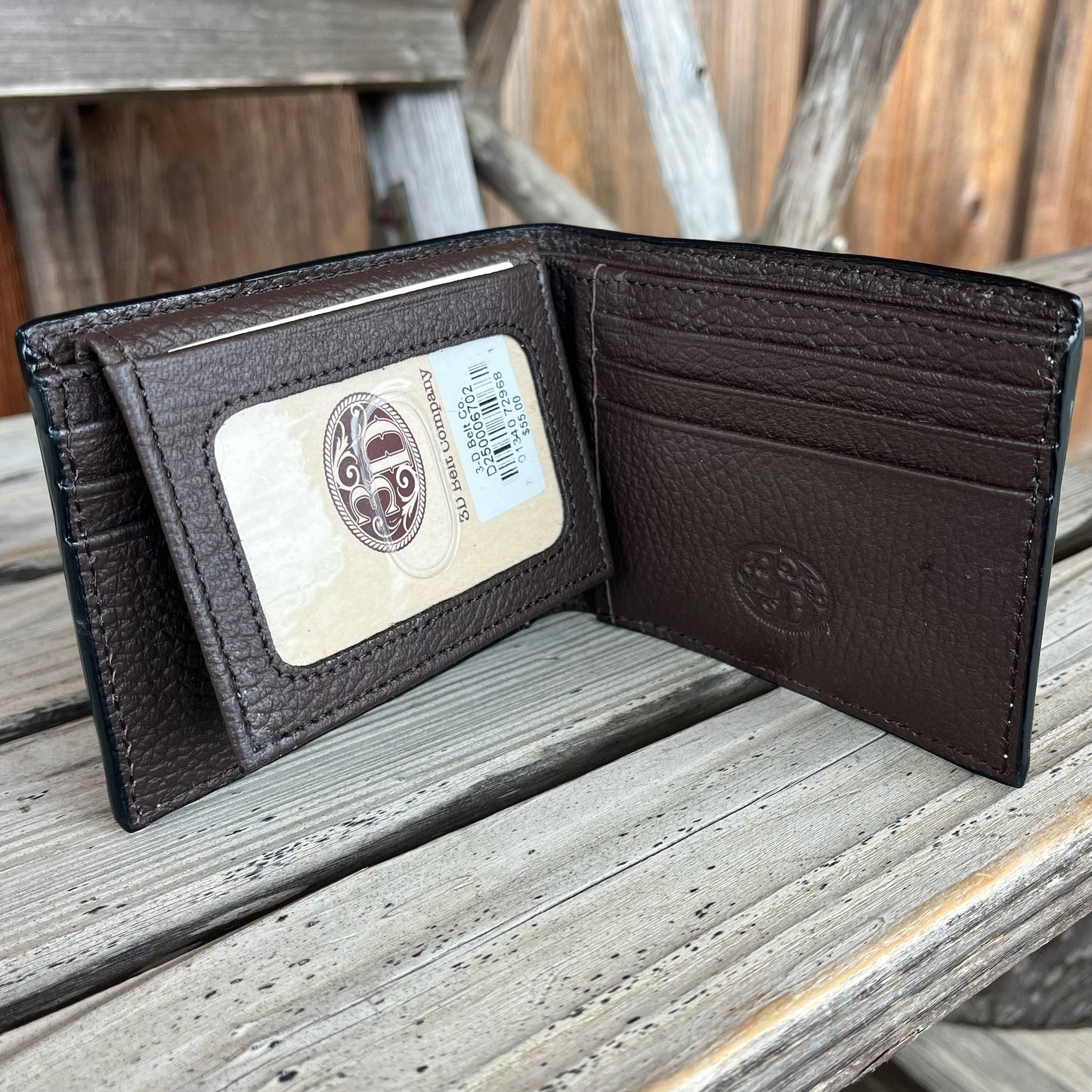 Stylish Calf Hair Bi-Fold Wallet for Men - Korvel