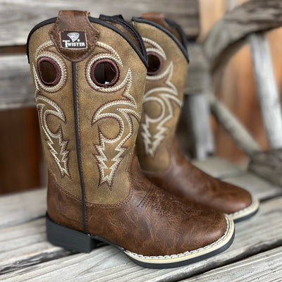 Classic Jasper Brown Kids' Boots for Little Adventurers - Korvel