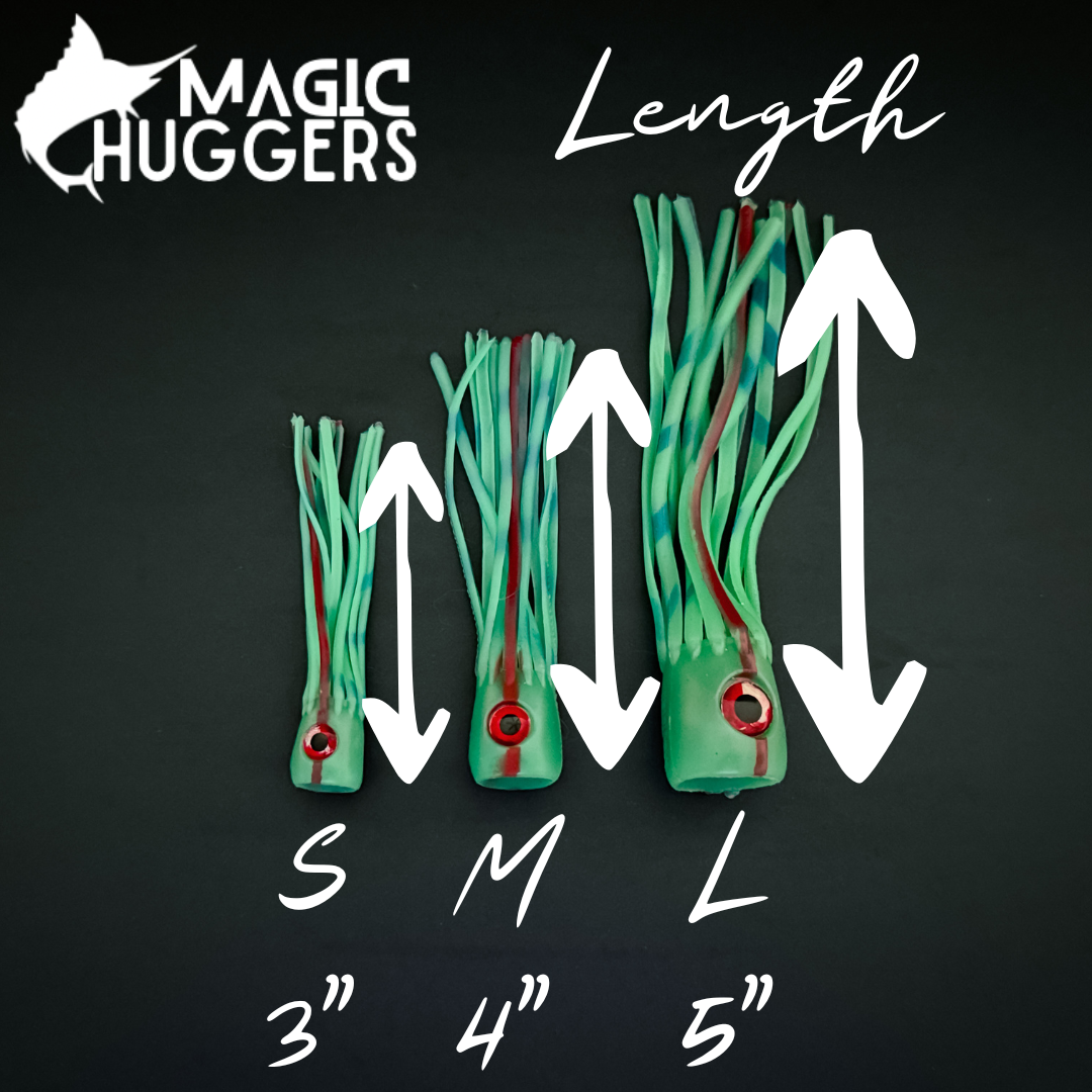 MagicTail Soft Head Chuggers - Premium Trolling Lure