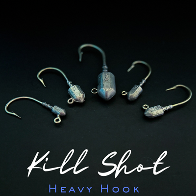 MagicTail Kill Shot Bullethead Jigs - Premium Fishing Tackle
