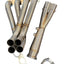 SPDZ1 K-Series 3" Tri-Y Megaphone Header for K-Swap Civic & Integra - Korvel