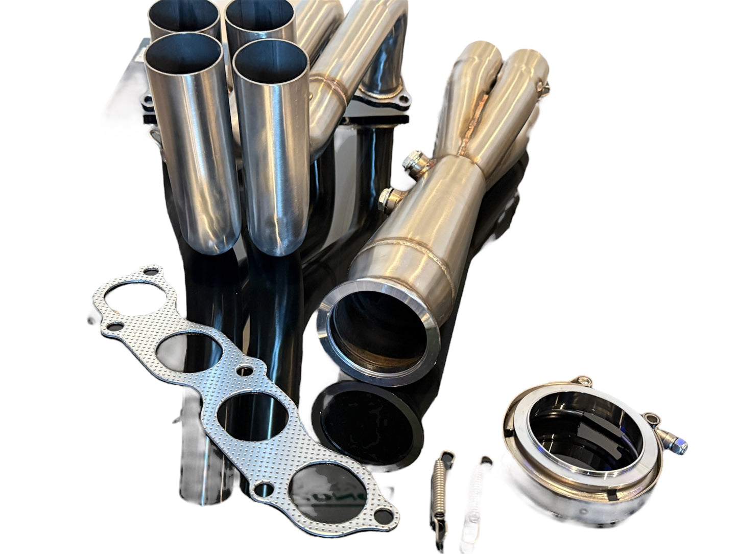 SPDZ1 K-Series 3" Tri-Y Megaphone Header for K-Swap Civic & Integra - Korvel