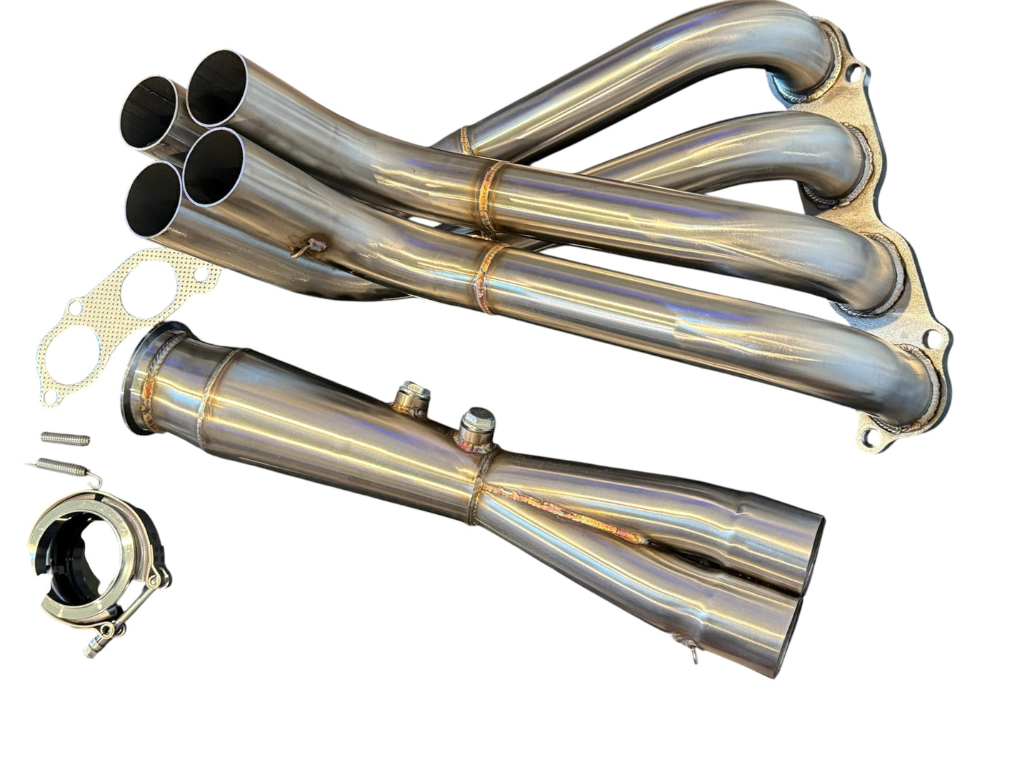 SPDZ1 K-Series 3" Tri-Y Megaphone Header for K-Swap Civic & Integra - Korvel