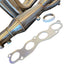 SPDZ1 K-Series K20/K24 Megaphone Exhaust Header for EG, EK, DC2 - 2-Bolt 4-1 Tri-Y Design - Korvel