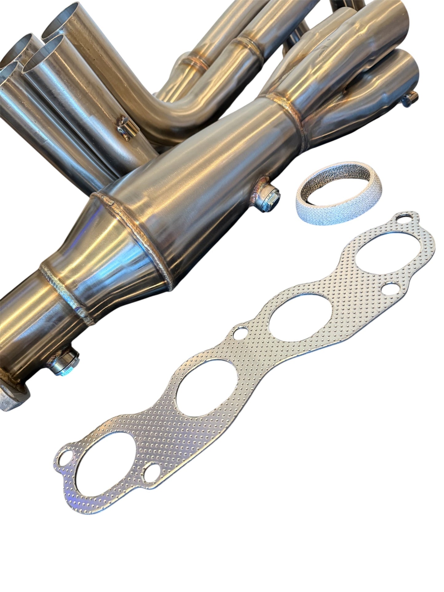 SPDZ1 K-Series K20/K24 Megaphone Exhaust Header for EG, EK, DC2 - 2-Bolt 4-1 Tri-Y Design - Korvel