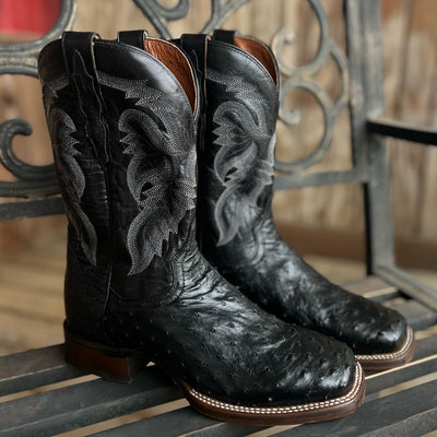 Premium Full Quill Ostrich Boots for Men | Dan Post - Korvel