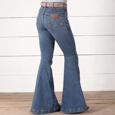 Retro High Rise Trumpet Flare Jeans for Women | Wrangler - Korvel