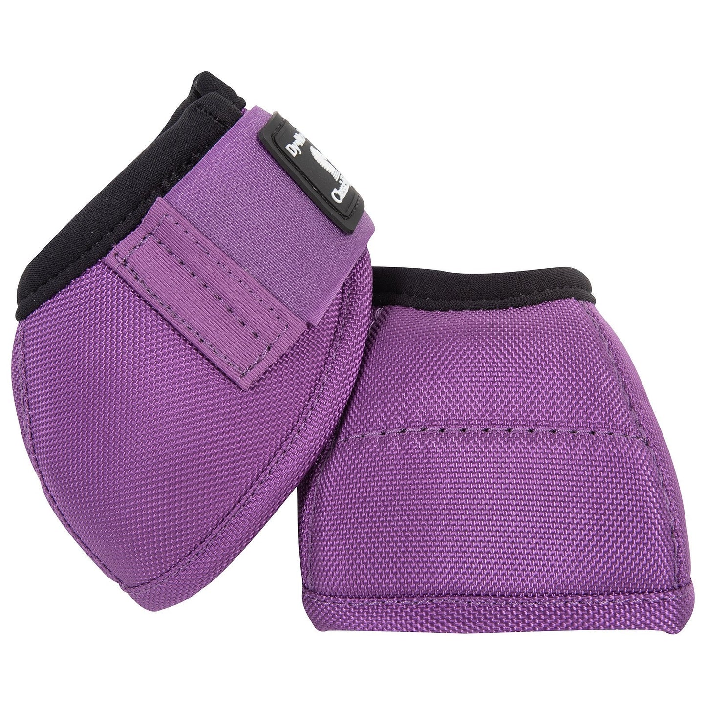 Violet Purple Dyno Turn Bell Boots for Horses - Korvel