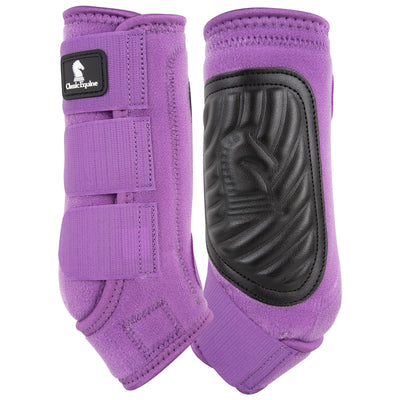 Ergonomic Violet Purple Horse Boots for Optimal Support - Korvel