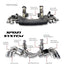 SPDZ1 Ultra Edition X-Pipe Exhaust System for Corvette C8 Stingray (AFM/NPP) - Korvel