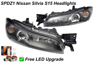SPDZ1 OEM Replacement Headlight Assembly for Nissan Silvia S15