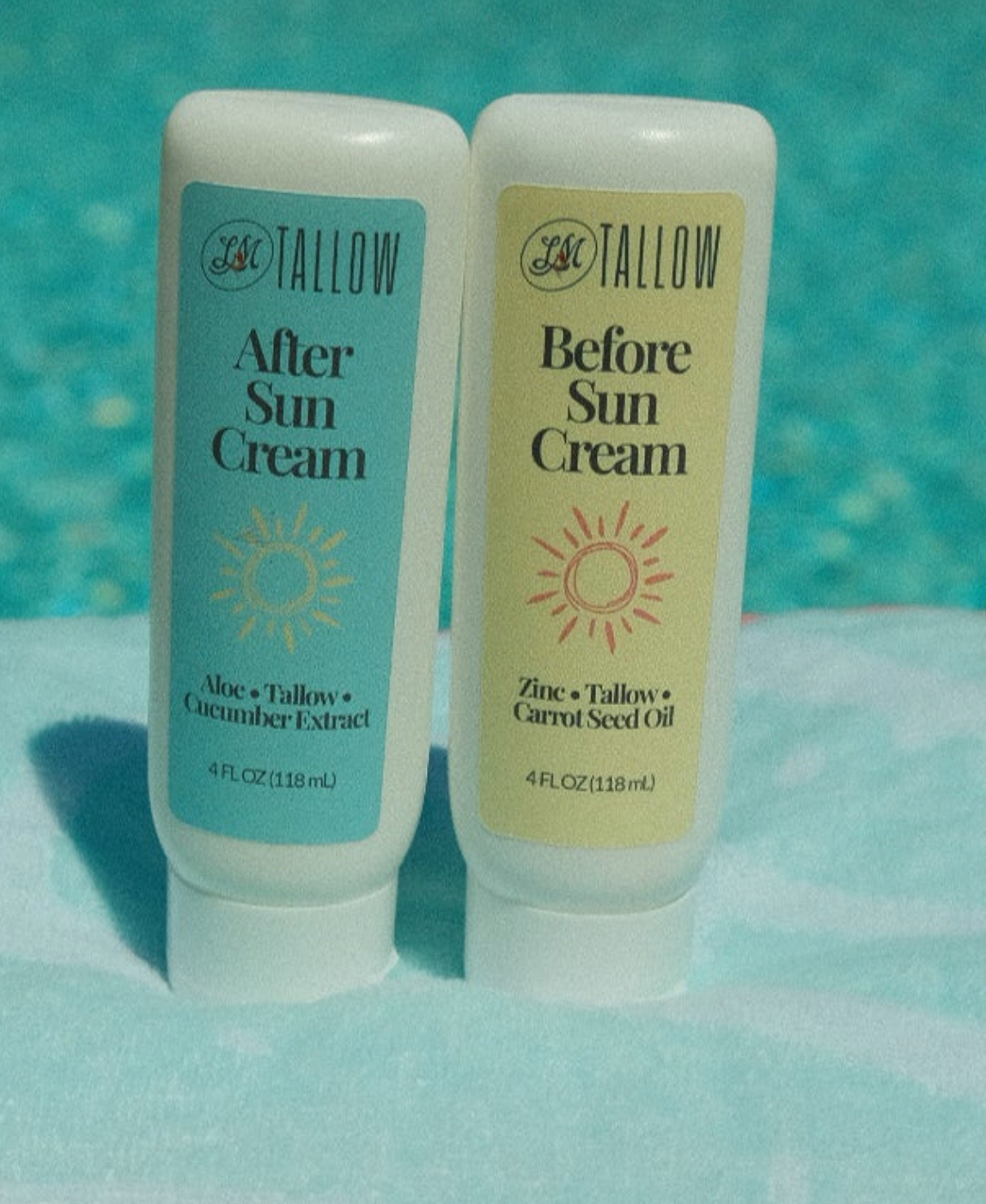 Dúo de Cuidado Solar de Sebo - Set de Regalo de Protección Natural para la Piel