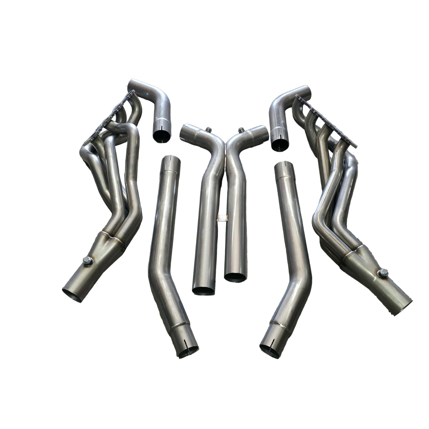 SPDZ1 Mustang 1 7/8" Longtube Headers & X-Pipe 2015-2023 5.0L Coyote - Korvel