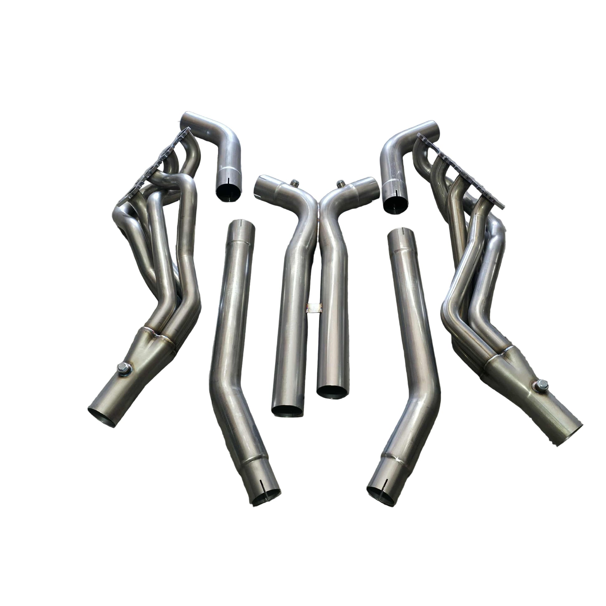 SPDZ1 Mustang 1 7/8" Longtube Headers & X-Pipe 2015-2023 5.0L Coyote - Korvel