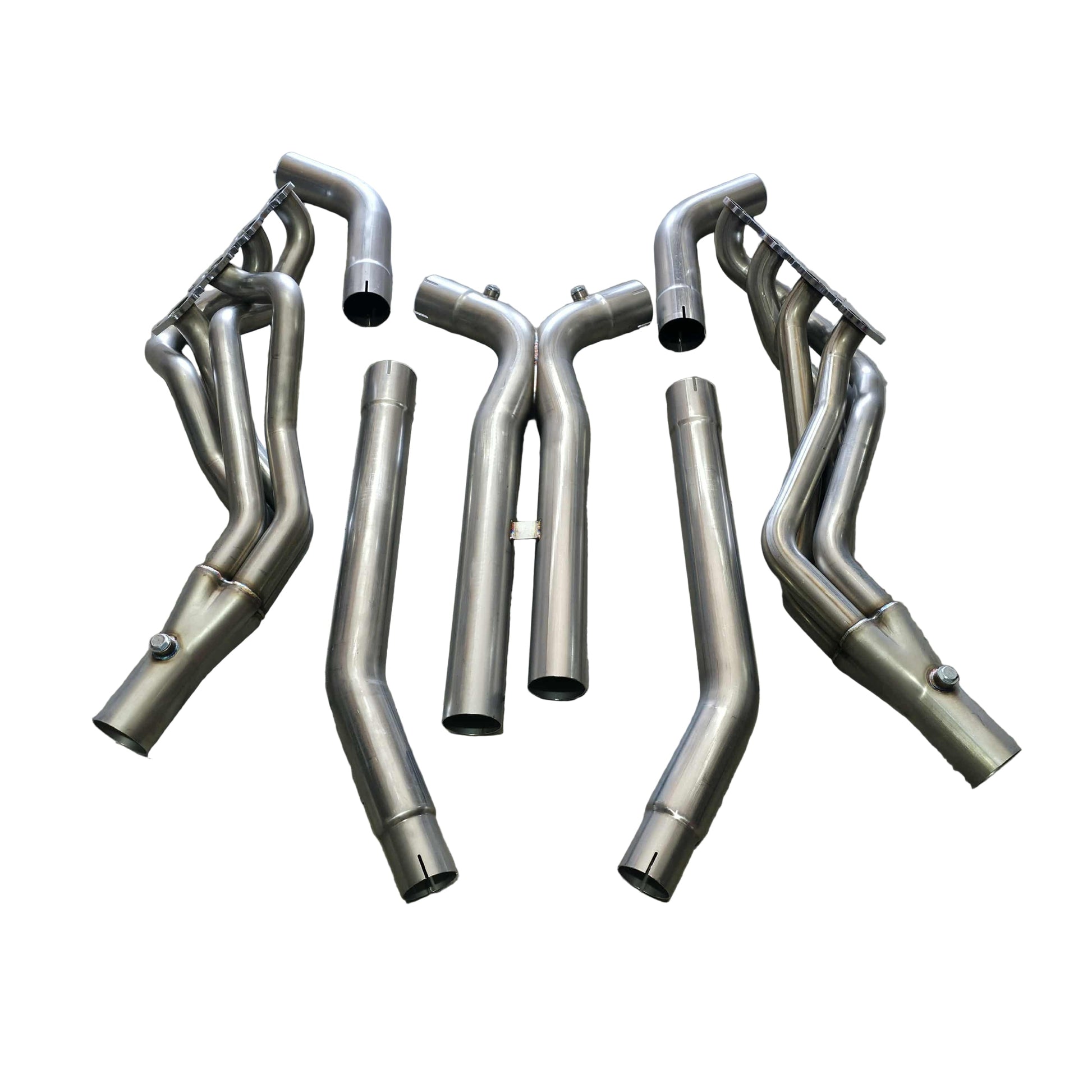 SPDZ1 Mustang 1 7/8" Longtube Headers & X-Pipe 2015-2023 5.0L Coyote - Korvel