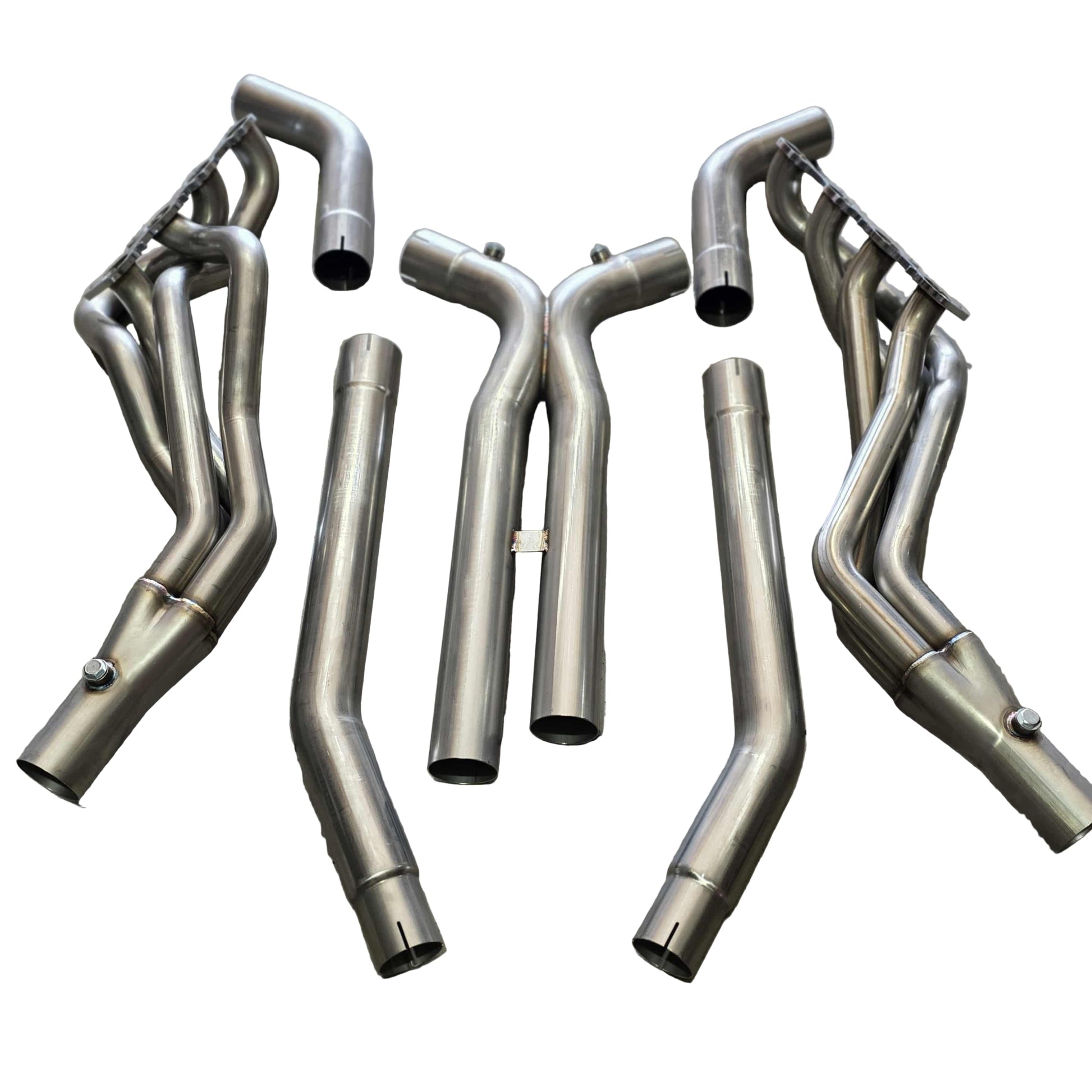SPDZ1 Mustang 1 7/8" Longtube Headers & X-Pipe 2015-2023 5.0L Coyote - Korvel