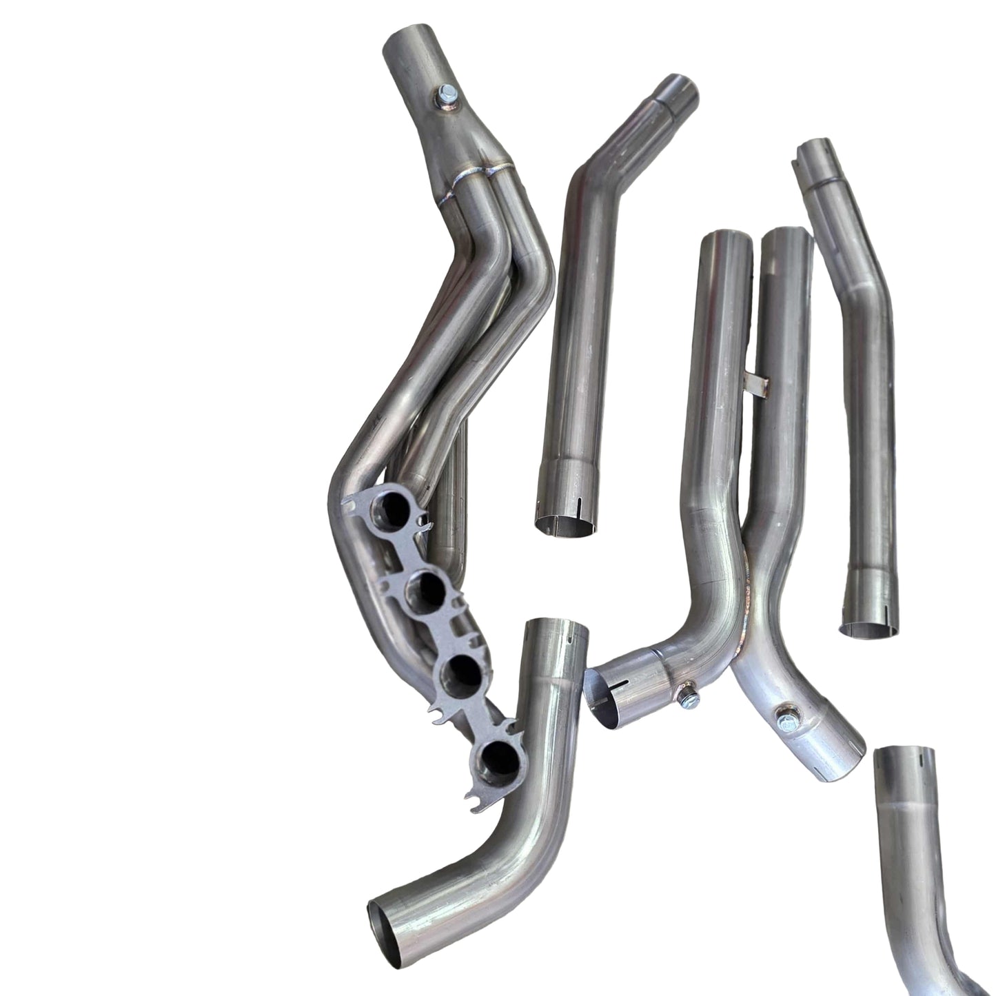SPDZ1 Mustang 1 7/8" Longtube Headers & X-Pipe 2015-2023 5.0L Coyote - Korvel