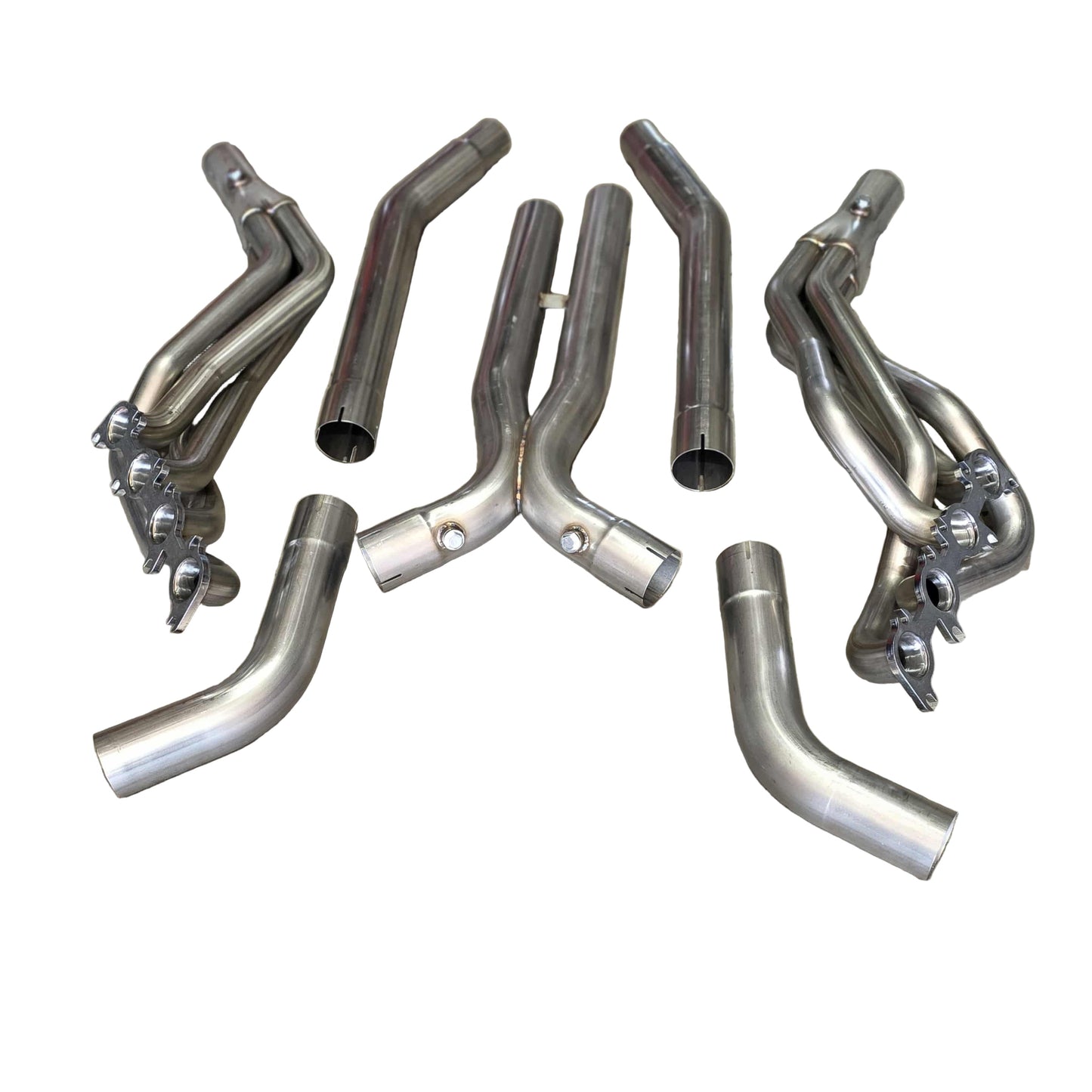 SPDZ1 Mustang 1 7/8" Longtube Headers & X-Pipe 2015-2023 5.0L Coyote - Korvel