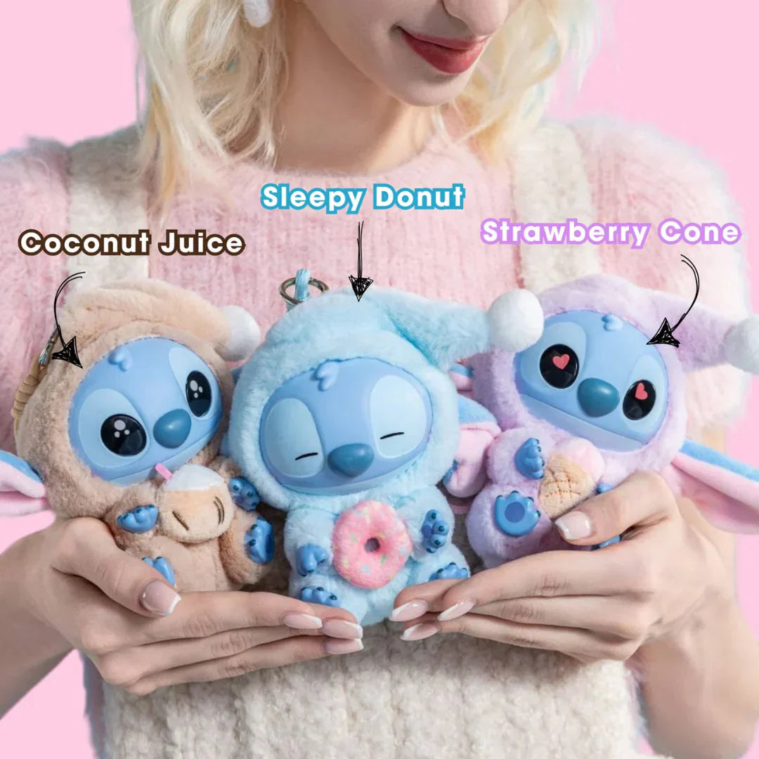 Stitch Sleepy Snack Box - Disney Collectible Plush