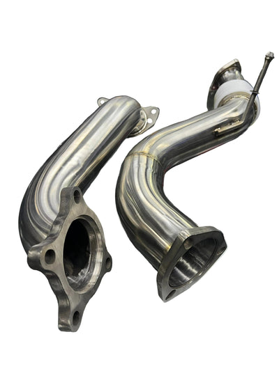 SPDZ1 2.5″ Catless Downpipe & Front Pipe for 2016-2022 Honda Civic 1.5T Turbo - Korvel