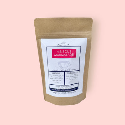Exquisite Hibiscus Marmalade Herbal Tea Blend - Korvel
