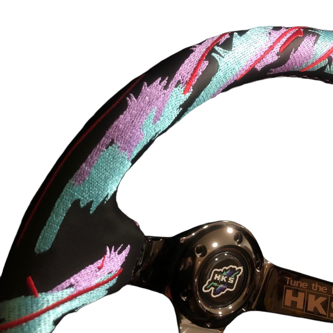 Limited Edition HKS GT2 Performance Steering Wheel - Korvel