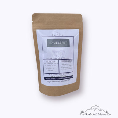 Sageberry Bliss: Herbal Black Tea Infusion - Korvel