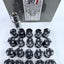 SPDZ1 14x1.5 Thin Wall Closed-End Lug Nuts with Installation Socket