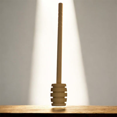 Premium Wooden Honey Dipper for Effortless Drizzling