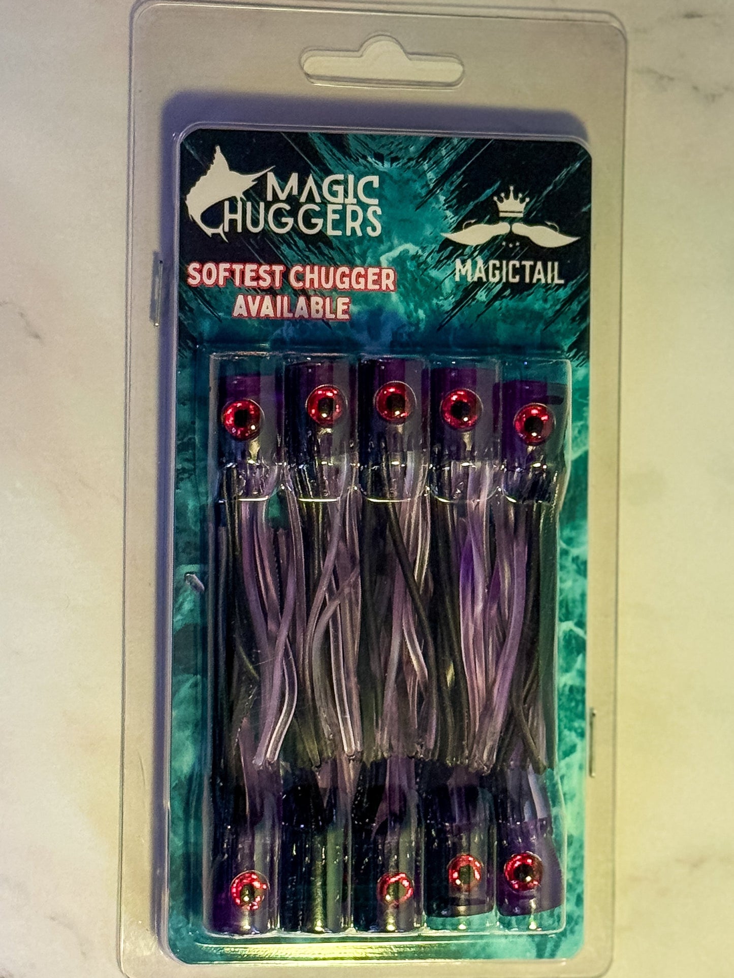 MagicTail Soft Head Chuggers - Premium Trolling Lure